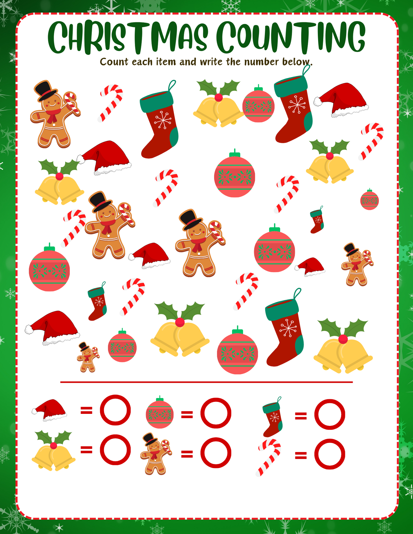 Christmas Coloring & Activity Printable Book | 100+ Pages of Fun