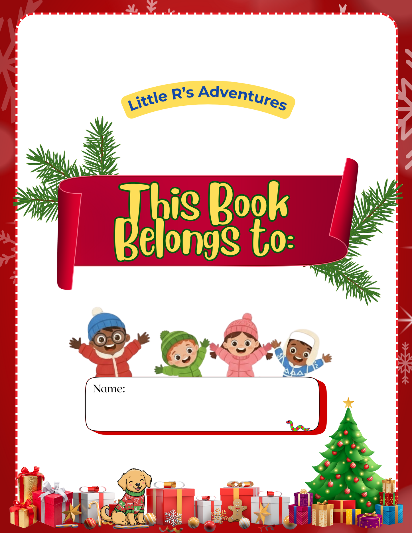 Christmas Coloring & Activity Printable Book | 100+ Pages of Fun