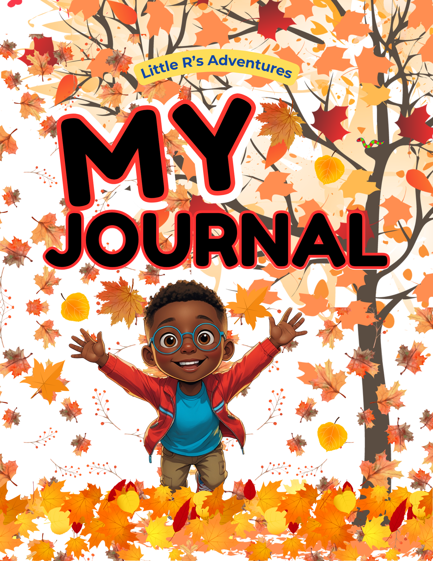 Kids Fall Printable Journal | Writing Prompts, Activities & Coloring