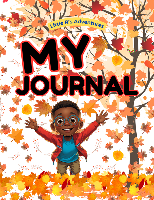 Kids Fall Printable Journal | Writing Prompts, Activities & Coloring
