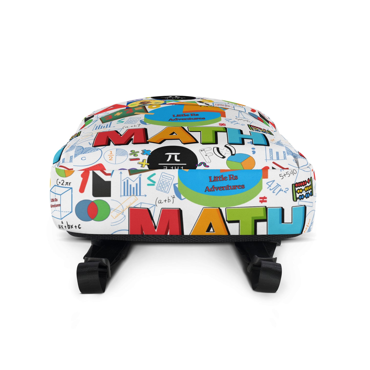 Little Rs Adventures Math Backpack - Water-resistant & Laptop Ready