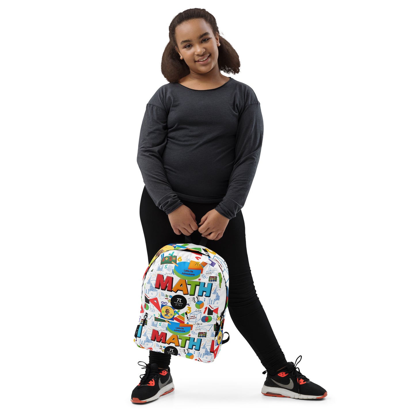 Little Rs Adventures Math Backpack - Water-resistant & Laptop Ready