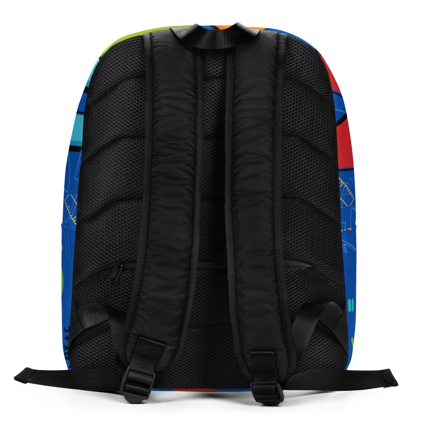 Spacious Blue Math Backpack - Durable, Fun, & Water-Resistant