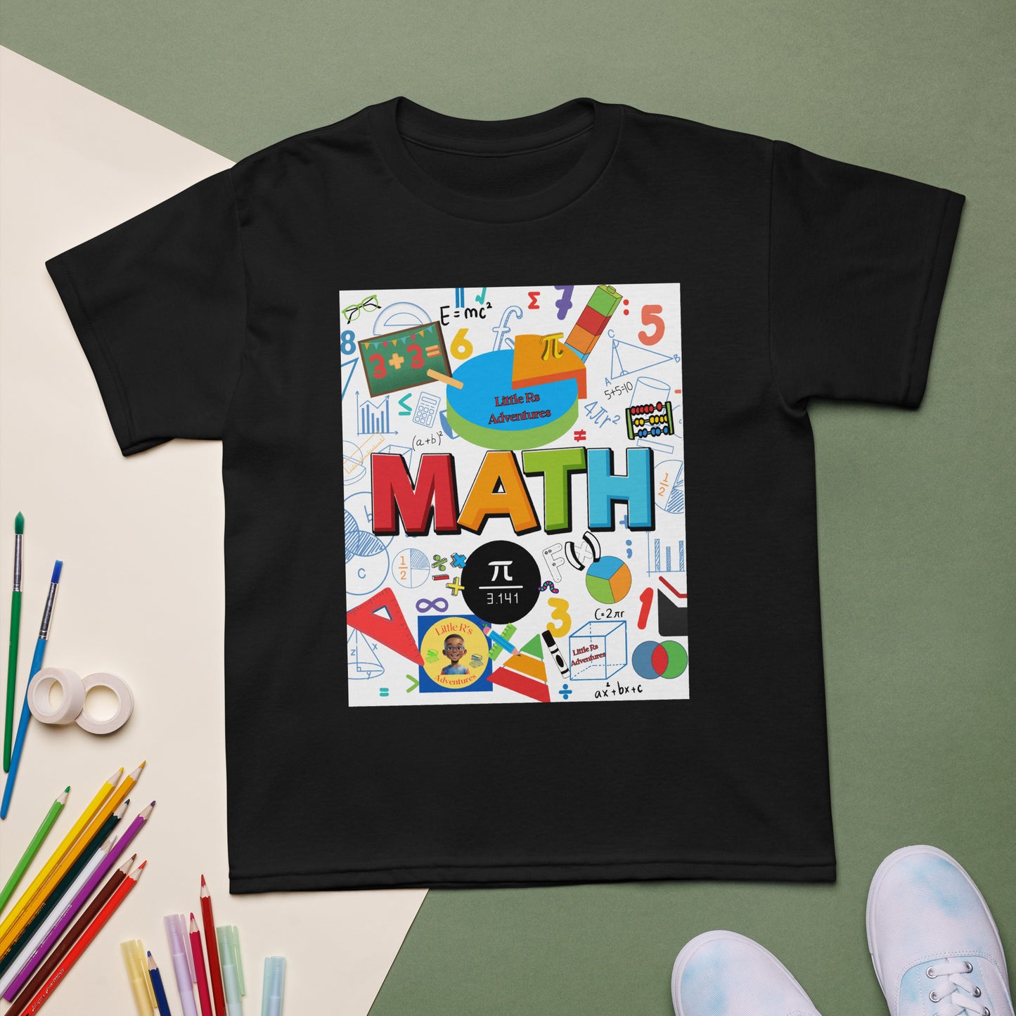 Playful Math Youth T-shirt