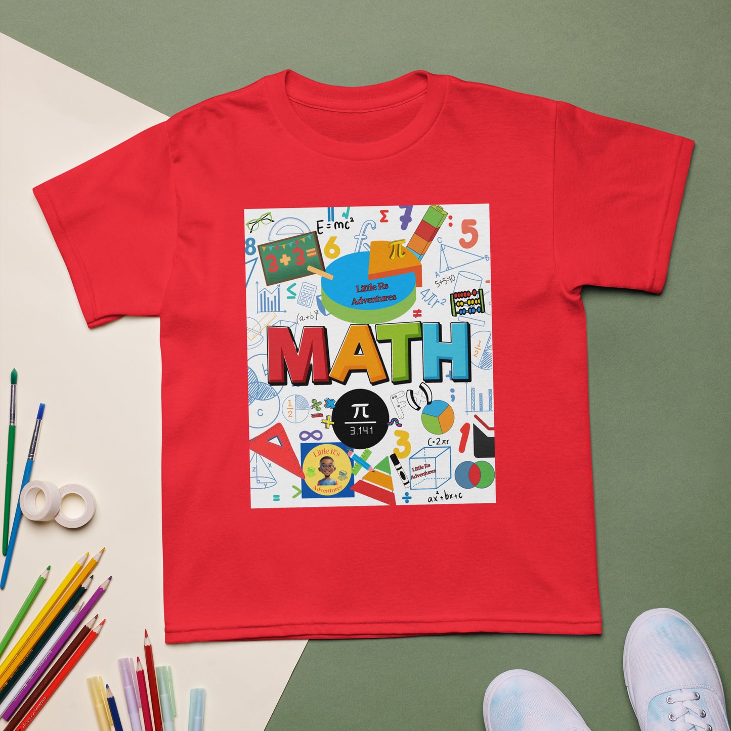 Playful Math Youth T-shirt